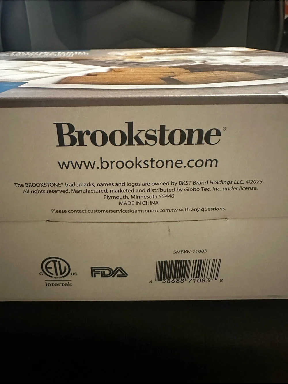 Brookstone Flameless Indoor S'mores Maker - White